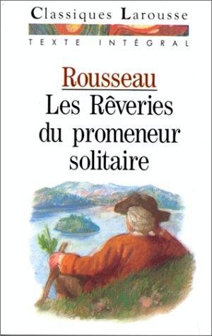Couverture : Les rêveries du promeneur solitaire