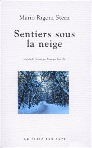 Couverture : Sentiers sous la neige