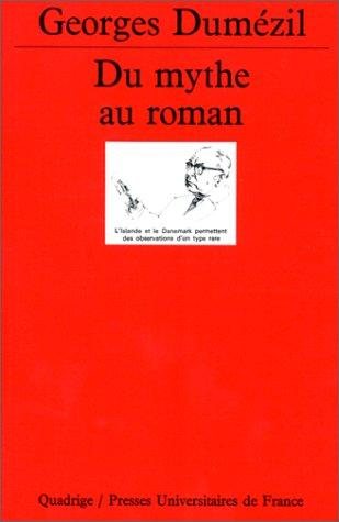 Couverture : Du mythe au roman, 4e édition