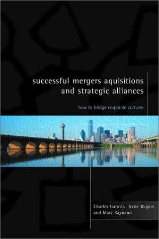 Couverture : Successful mergers, acquisitions and strategic alliances