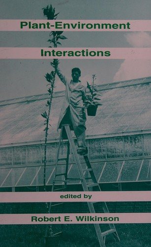 Couverture : Plant-environment interactions