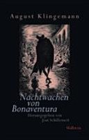 Couverture : Nachtwachen von Bonaventura