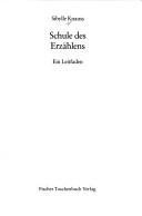 Couverture : Schule des Erzählens