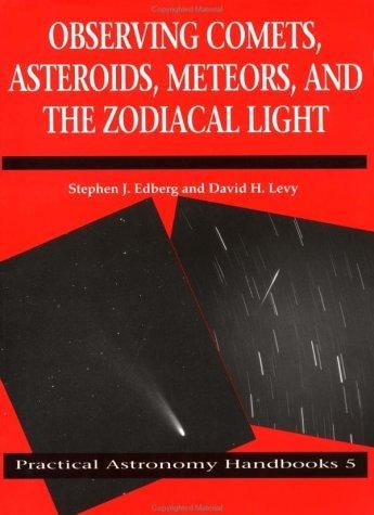 Couverture : Observing comets, asteroids, meteors, and the zodiacal light