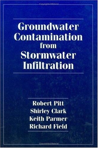 Couverture : Groundwater contamination from stormwater infiltration