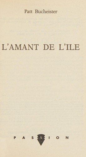 Couverture : L'amant de l'île
