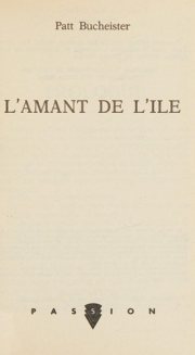 Couverture : L'amant de l'île