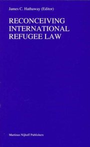 Couverture : Reconceiving international refugee law