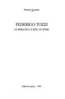 Couverture : Federigo Tozzi