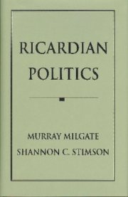 Couverture : Ricardian politics