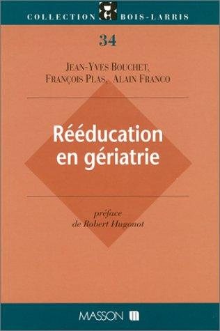 Couverture : Rééducation en gériatrie