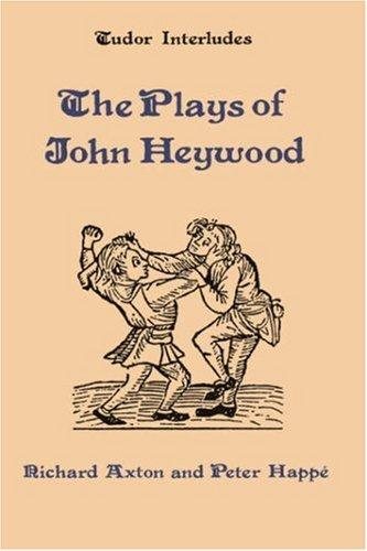 Couverture : The plays of John Heywood