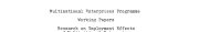 Couverture : Employment effects of multinational enterprises