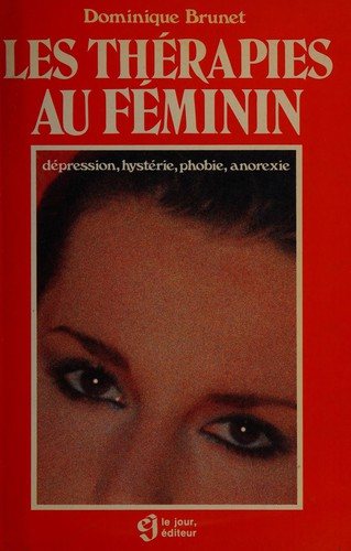 Couverture : Les thérapies au féminin