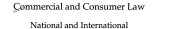 Couverture : Commercial and consumer law
