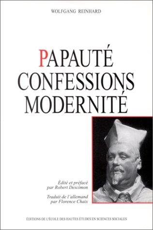 Couverture : Papauté, confessions, modernité