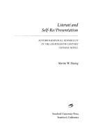 Couverture : Literati and self-re/presentation