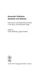 Couverture : Nanoscale calibration standards and methods