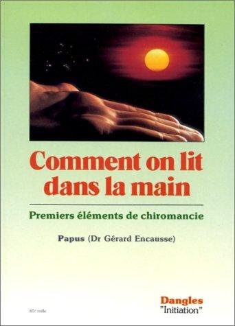 Couverture : Comment on lit dans la main 