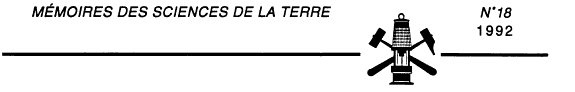 Couverture : Mineralogical and geochemical records of paleoweathering