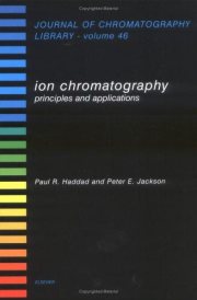Couverture : Ion chromatography