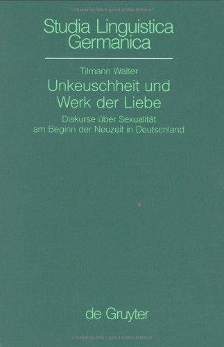 Couverture : Unkeuschheit und Werk der Liebe