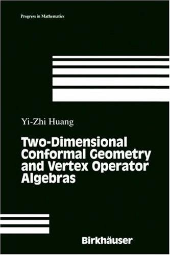 Couverture : Two-dimensional conformal geometry and vertex operator algebras