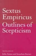 Couverture : Outlines of scepticism