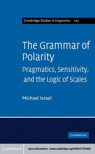 Couverture : The grammar of polarity