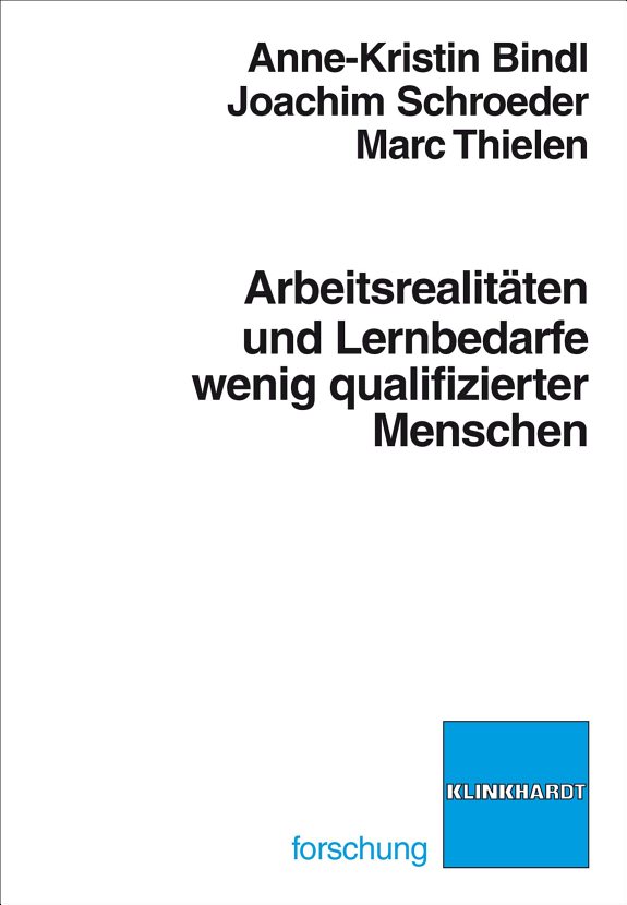 Couverture : Arbeitsrealitäten und Lernbedarfe wenig qualifizierter Menschen