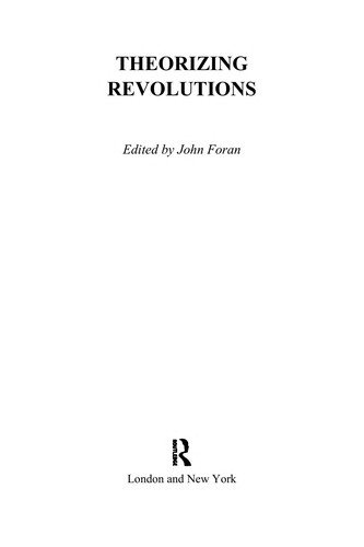 Couverture : Theorizing revolutions