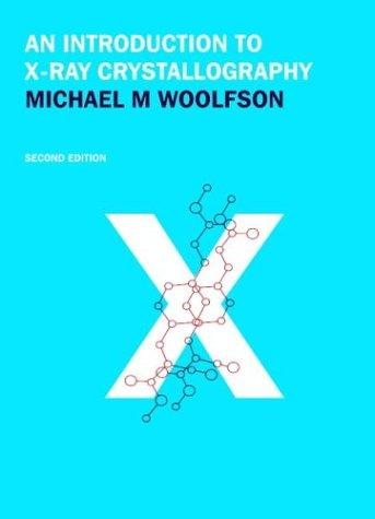 Couverture : An introduction to X-ray crystallography