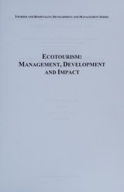 Couverture : Ecotourism: management, development and impact