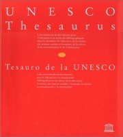 Couverture : UNESCO Thesaurus/Thesaurus De L'Unesco/Tesauro De LA UNESCO
