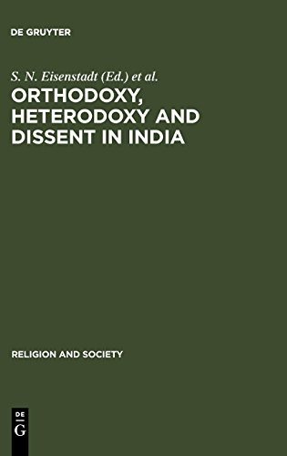 Couverture : Orthodoxy, heterodoxy and dissent in India