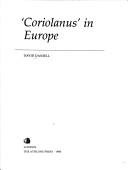 Couverture : "Coriolanus" in Europe