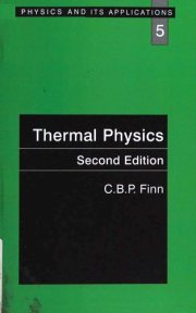 Couverture : Thermal physics