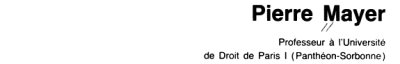 Couverture : Droit international privé