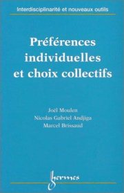 Couverture : Préférences individuelles et choix collectifs