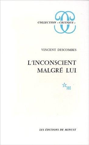 Couverture : L' inconscient malgré lui