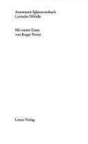 Couverture : Lyrische Novelle