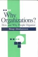 Couverture : The logic of organizations