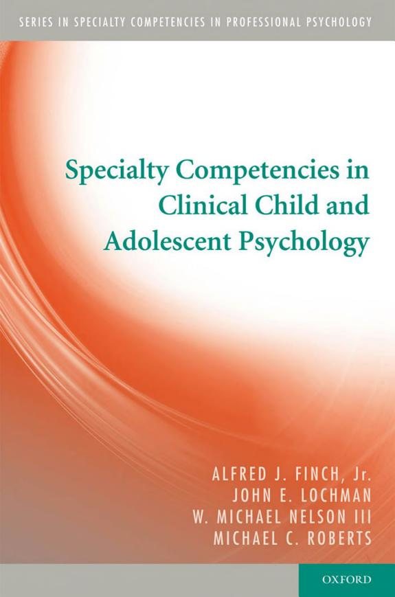 Couverture : Specialty Competencies in Clinical Child and Adolescent Psychology