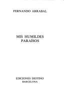 Couverture : Mis humildes paraísos
