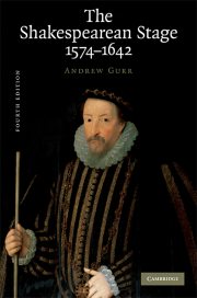 Couverture : The Shakespearean stage, 1574-1642