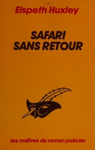 Couverture : Safari sans retour