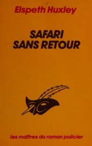 Couverture : Safari sans retour