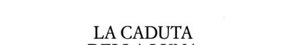 Couverture : La caduta della luna