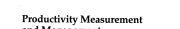 Couverture : Productivity measurement and management at the company level