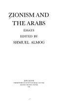Couverture : Zionism and the Arabs